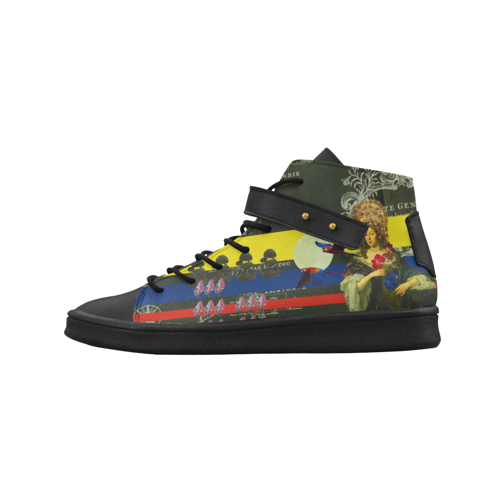 THE FLOWERS OF THE QUEEN Round Toe Women's Shoes