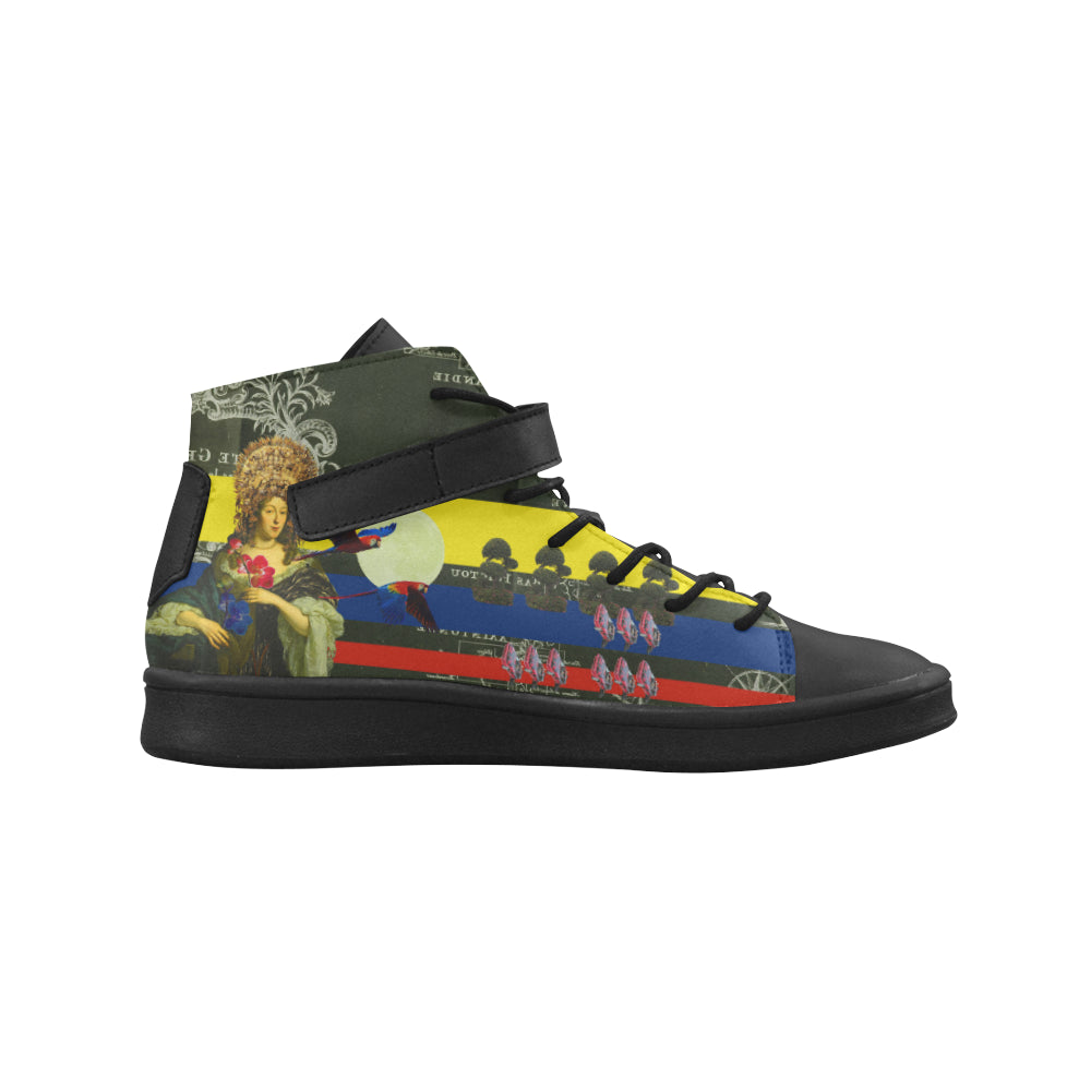THE FLOWERS OF THE QUEEN Round Toe Women's Shoes