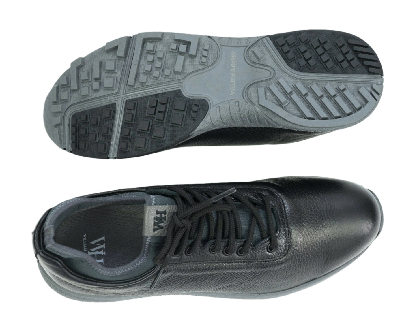 Men's Ace Deerskin Golf Shoes - in All Black